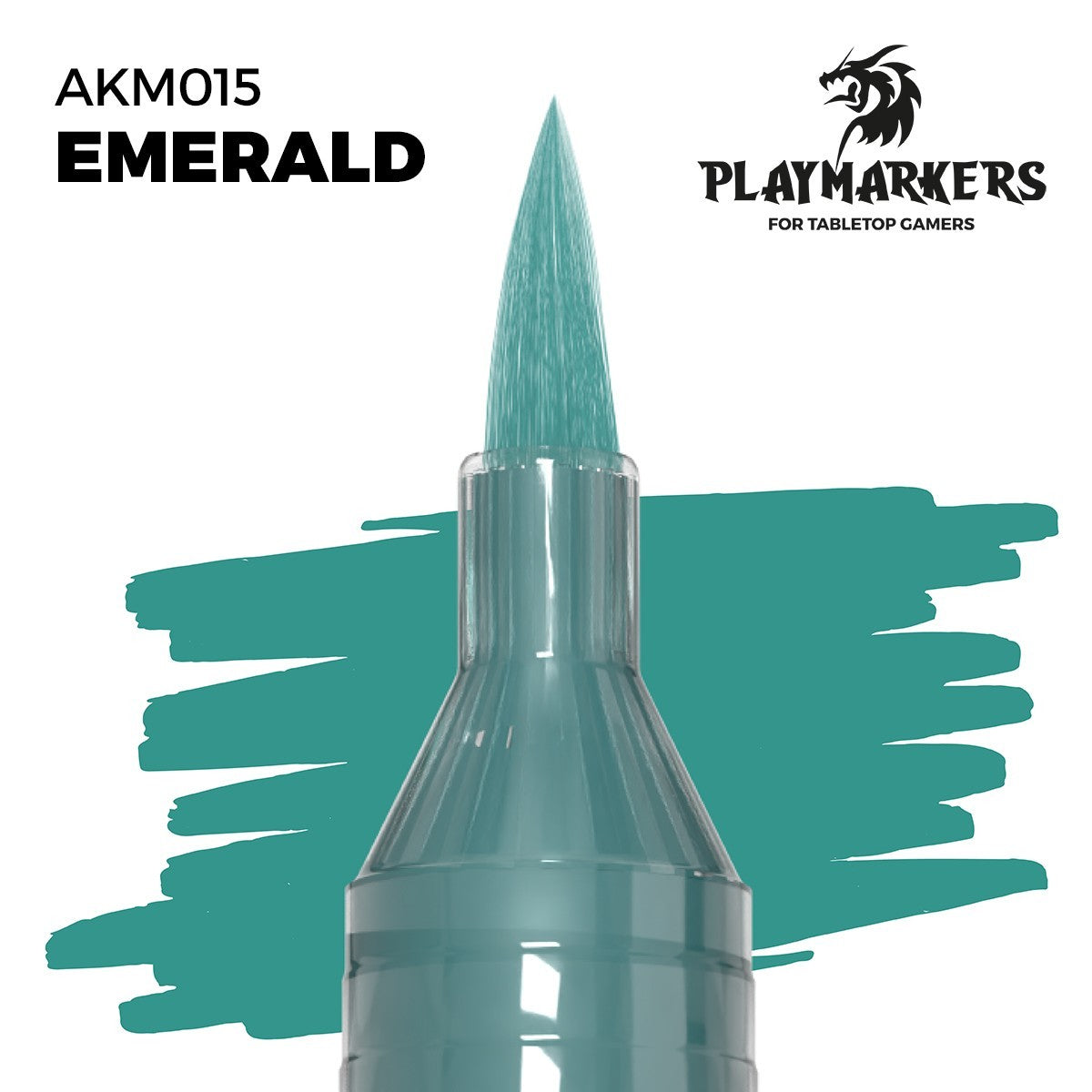 AK Interactive Acrylic Paint Playmarkers For Model Tabletop Games Emerald AKM015