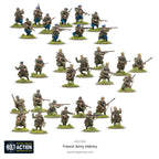 Warlord Games Bolt Action 1:56 Scale WWII French Army Infantry Minis - 402015504