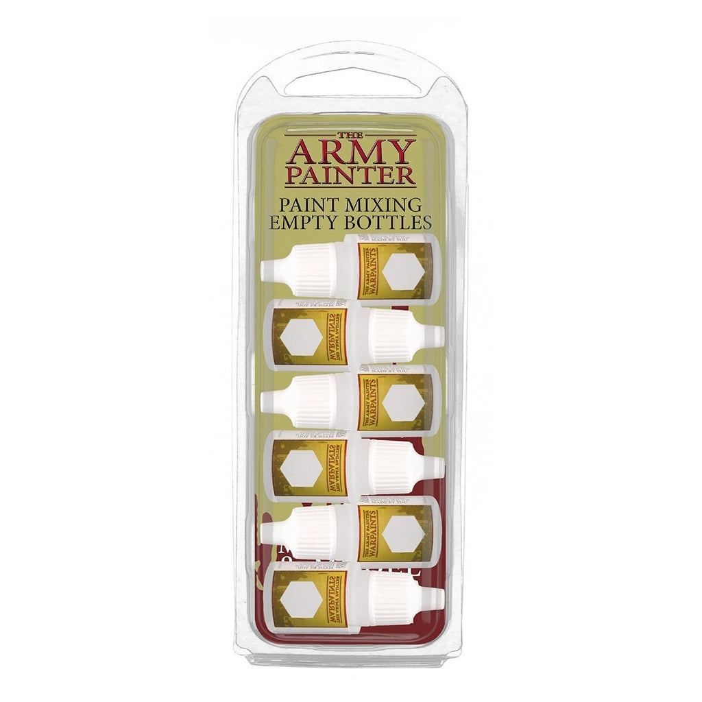 The Army Painter Empty Paint Mixing Bottles 12ml  (6 Dropper Bottle Pack) TL5040