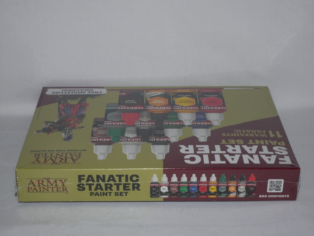The Army Painter Warpaints Fanatic Range Starter Paint Set (11 Colours) - WP8066