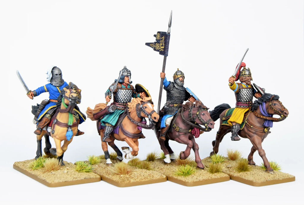 Victrix Medieval Warriors 28mm Scale Hard Plastic Islamic Cavalry Models VXM003