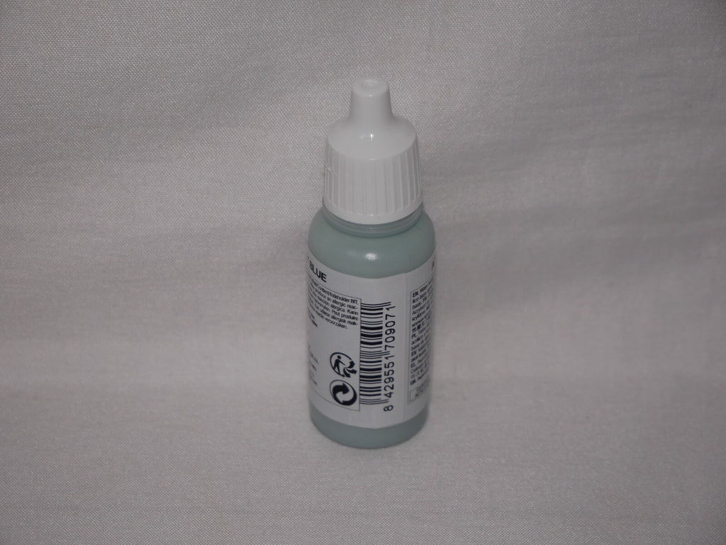 Vallejo Model Color Pale Grey Blue Acrylic 17ml/0.57 fl oz Dropper Bottle 70.907