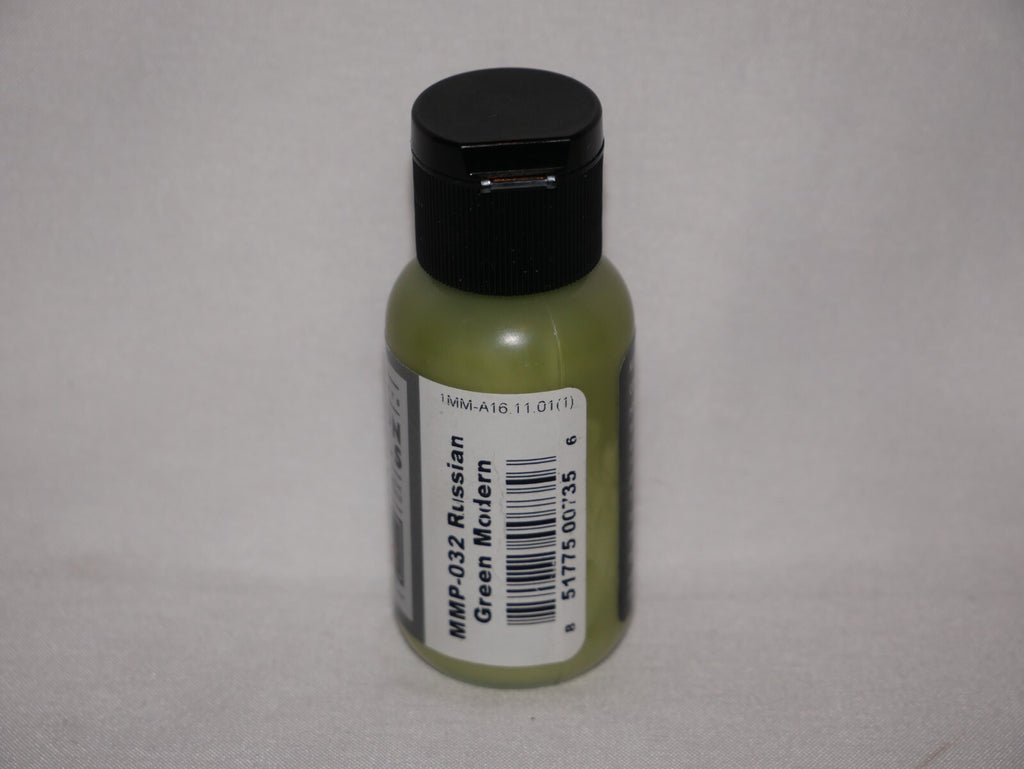 Mission Models Premium Hobby Paints Russian Green Modern 30ml Bottle (MMP - 032)