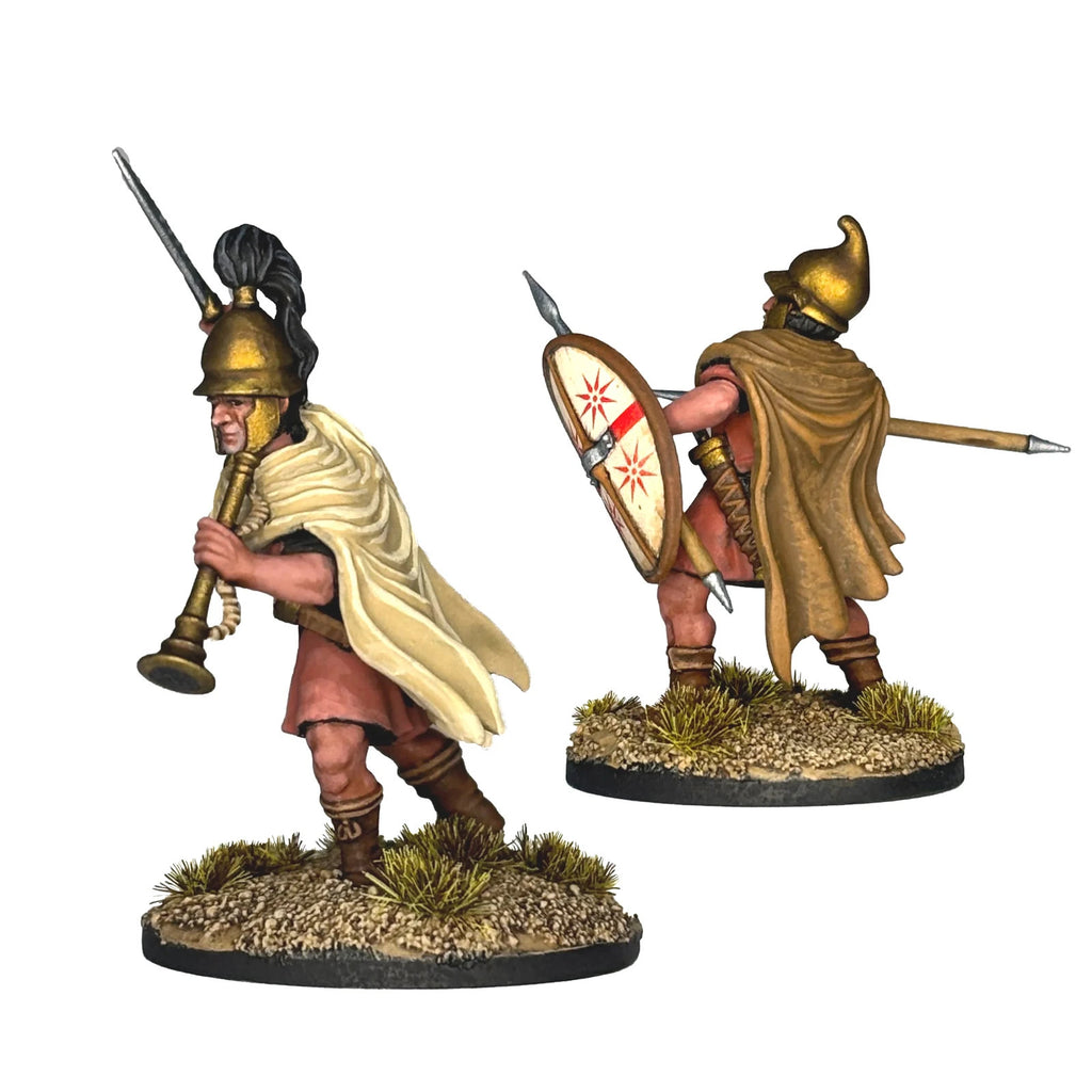 Victrix Greek And Persian Wars 28mm Hard Plastic Thureophoroi Models - VXA051