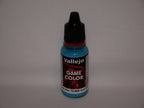 Vallejo Game Color Acrylics Electric Blue 18ml/0.6 fl oz Dropper Bottle - 72.023