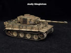Rubicon Models 1:56 (28mm) Scale WWII German Tiger I Ausf E Heavy Tank - 280016