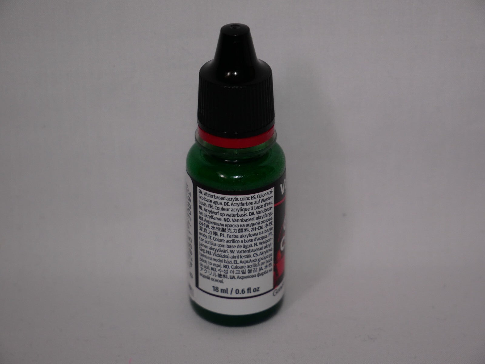 Vallejo Game Color Acrylic Ink Range Green 18ml/0.6 fl oz Dropper Bottle 72.089
