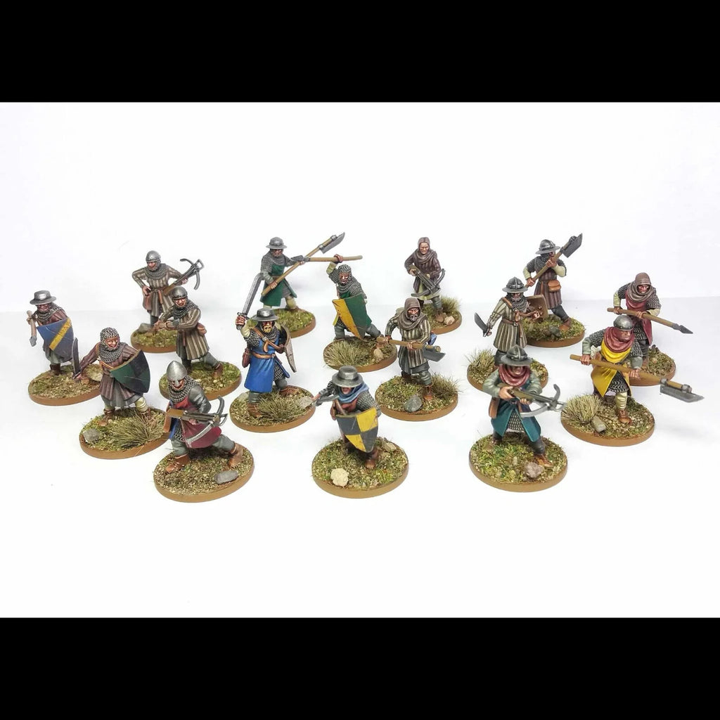 Wargames Atlantic The Barons' War 28mm Scale Foot Serjeants (1150-1320) WAAAC002