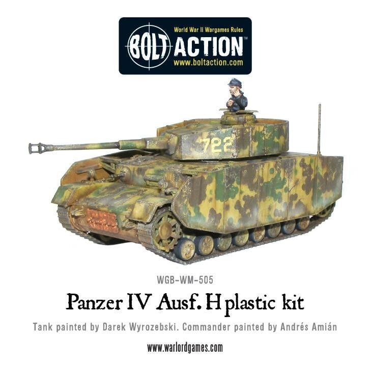 Warlord Games Bolt Action 1:56 WWII German Panzer IV Ausf. F1/G/H - (402012010)