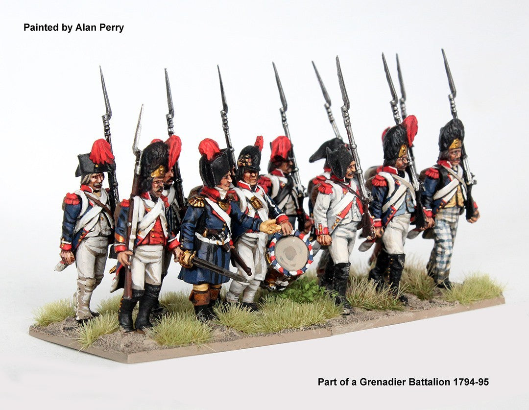 Perry Miniatures 28mm Hard Plastic Revolutionary French Infantry (1789-1802) - REVF80