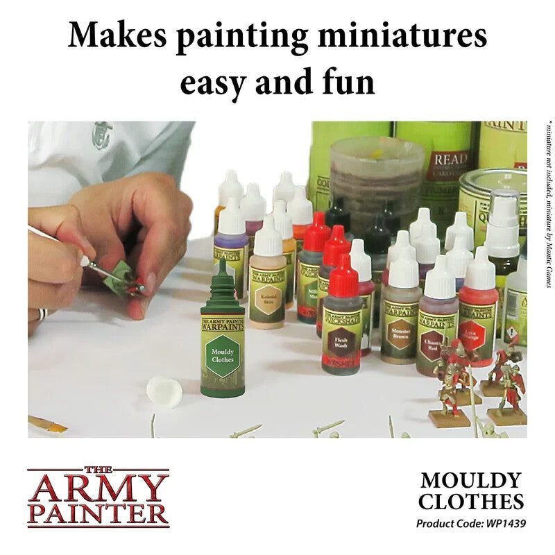The Army Painter Warpaints Acrylic Mouldy Clothes (18ml) Dropper Bottle - WP1439