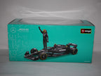 Burago 1:24 Mercedes-AMG Petronas F1 W14 With No.44 Hamilton Figure - #18-28037H