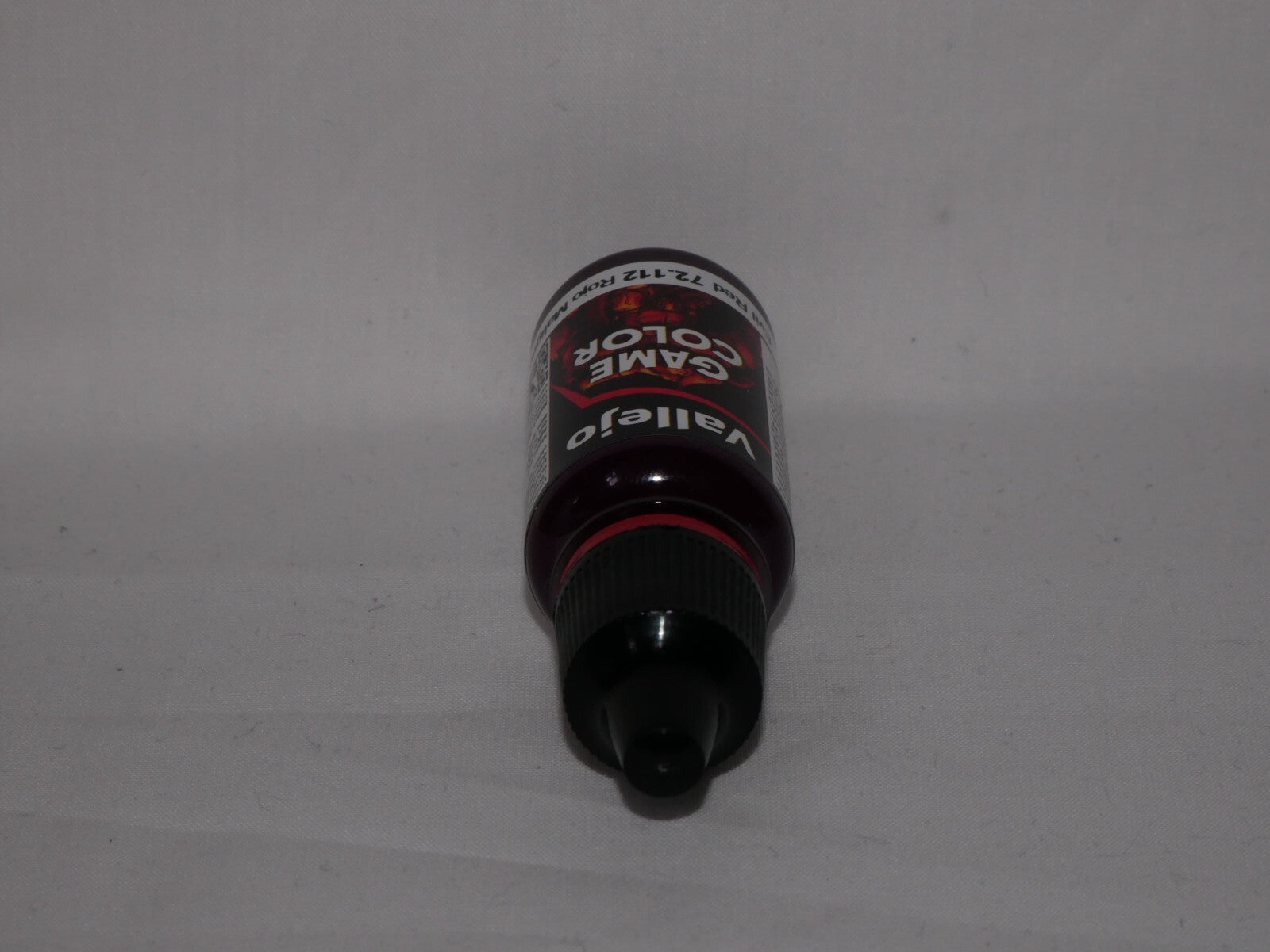 Vallejo Game Color Acrylic Paints Evil Red 18ml/0.6 fl oz Dropper Bottle  72.112