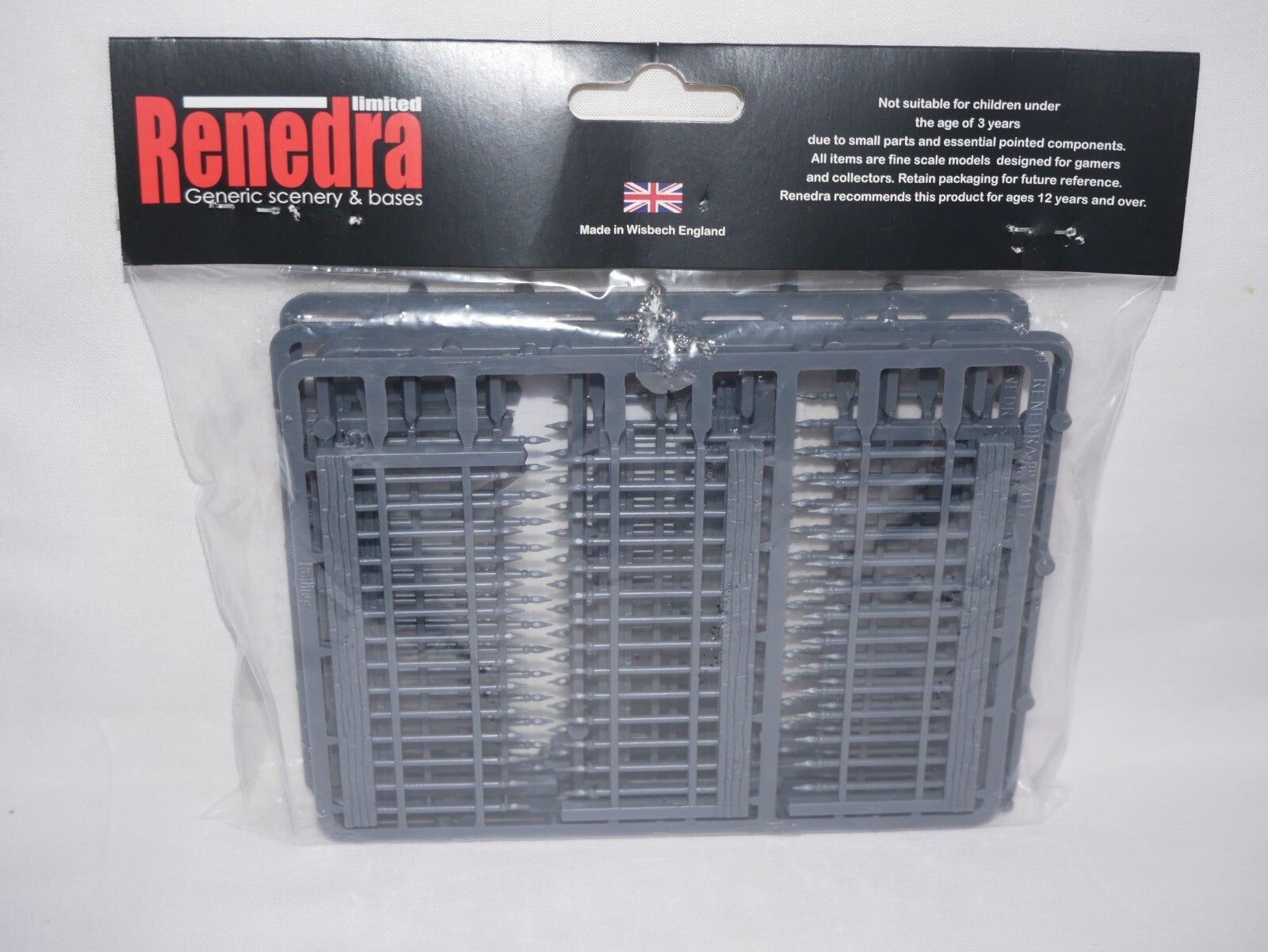 Renedra Limited Generic Scenery & Bases 1/56 Scale Model Railings Kit - REN-RAIL