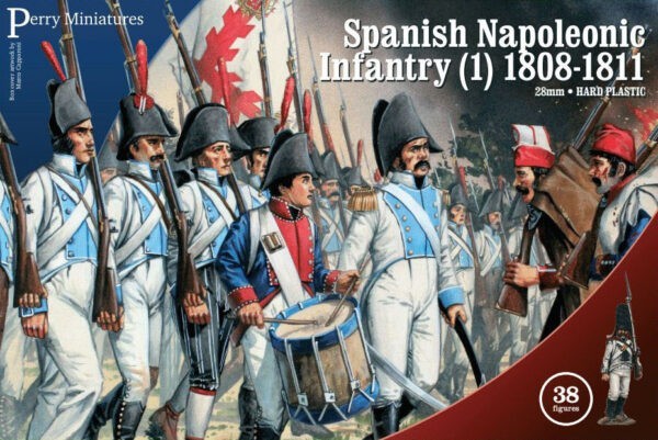 Perry Miniatures 28mm Hard Plastic Spanish Napoleonic Infantry Box (1) 1808-1811