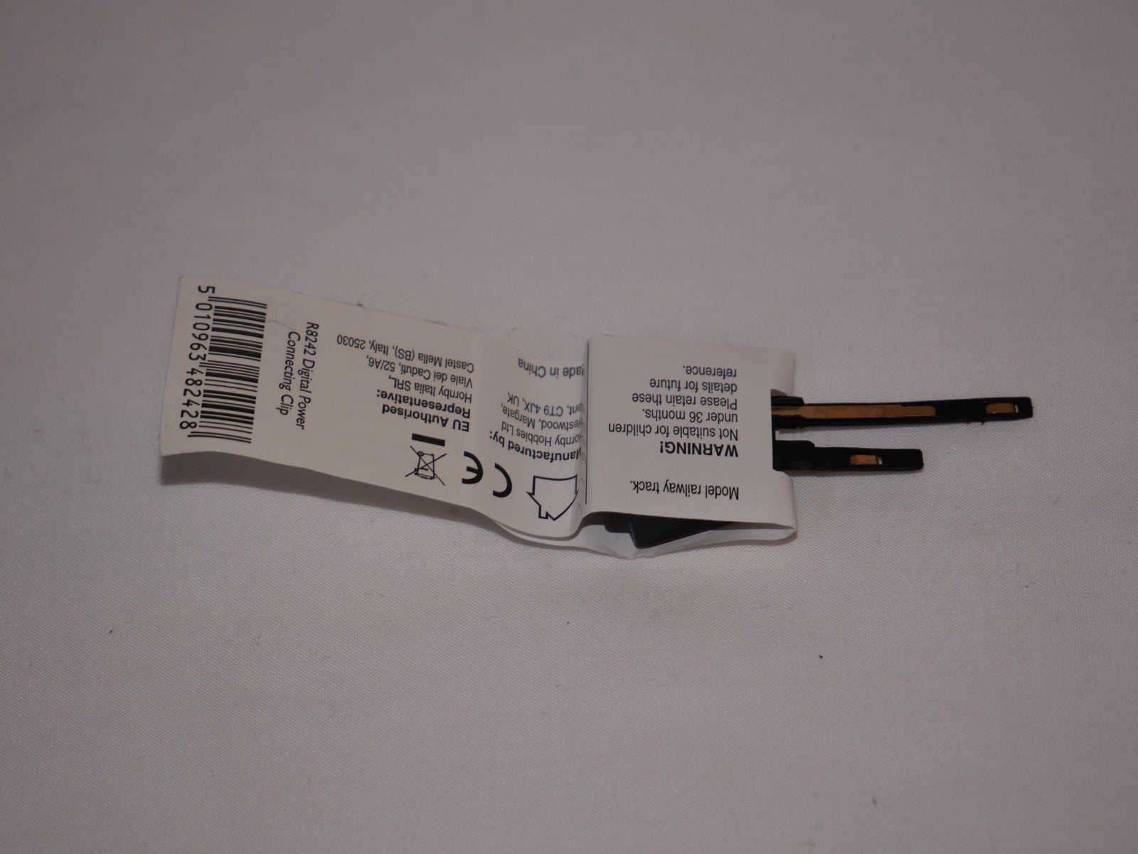 Hornby 1:76 Scale DCC Track Accessories Digital Power Connecting Clip - R8242
