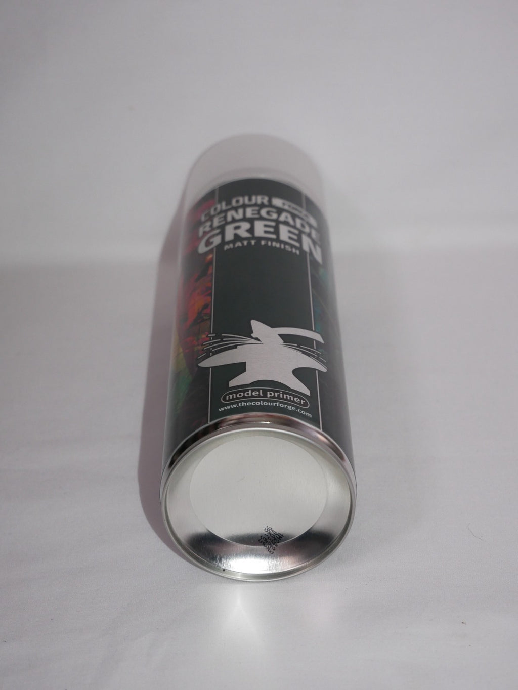 The Colour Forge Renegade Green Matt Finish Model Primer 500ml Aerosol Spray Can