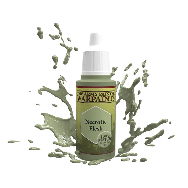 The Army Painter Acrylic Warpaints Necrotic Flesh (18ml) Dropper Bottle - WP1108