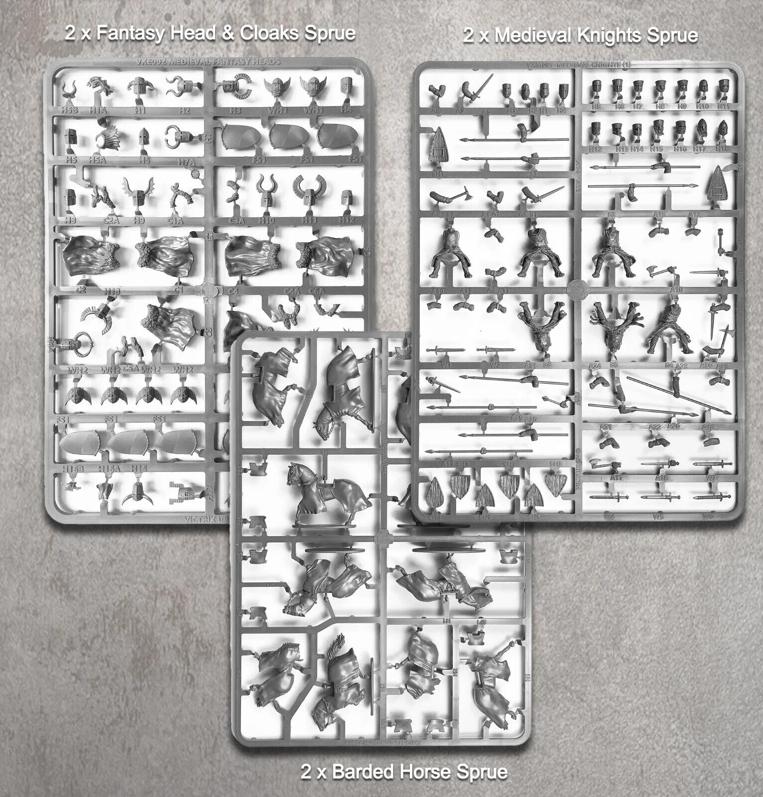 Victrix Medieval Knights 28mm Hard Plastic Teutonic Knights (Ordensstaat) VXM005