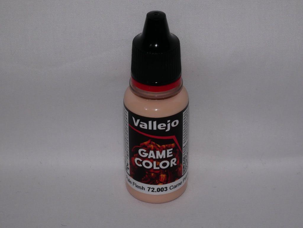 Vallejo Game Color Acrylic Range Pale Fresh 18ml/0.6 fl oz Dropper Bottle 72.003