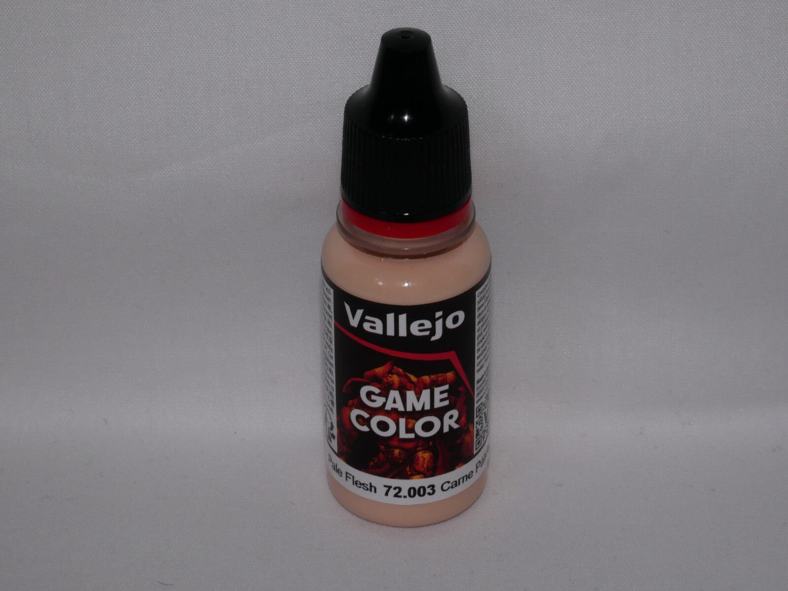 Vallejo Game Color Acrylic Range Pale Fresh 18ml/0.6 fl oz Dropper Bottle 72.003