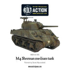 Warlord Games Bolt Action 1:56 Scale WWII US M4 Sherman Medium Tank - 402013006