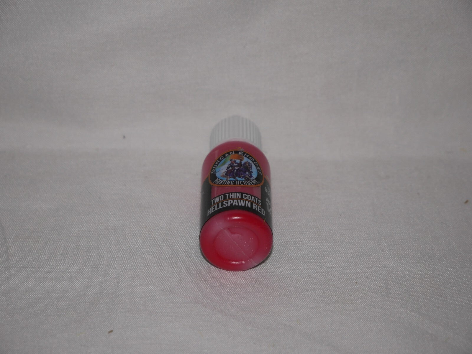 Duncan Rhodes Painting Academy 'Two Thin Coats' Hellspawn Red 15ml Bottle 10100