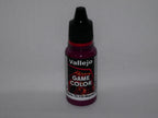 Vallejo Game Color Acrylics Deep Magenta 18ml/0.6 fl oz Dropper Bottle - 72.113