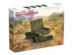 ICM 1:35 Scale Model Plastic Kit RS-132 Ammunition Boxes For Dioramas - 35795