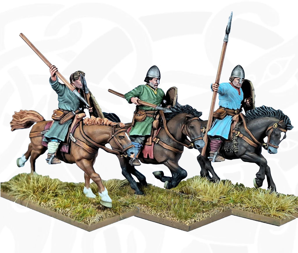 Victrix Warriors Of The Dark Ages 28mm Plastic Norman Unarmoured Cavalry - VXDA012