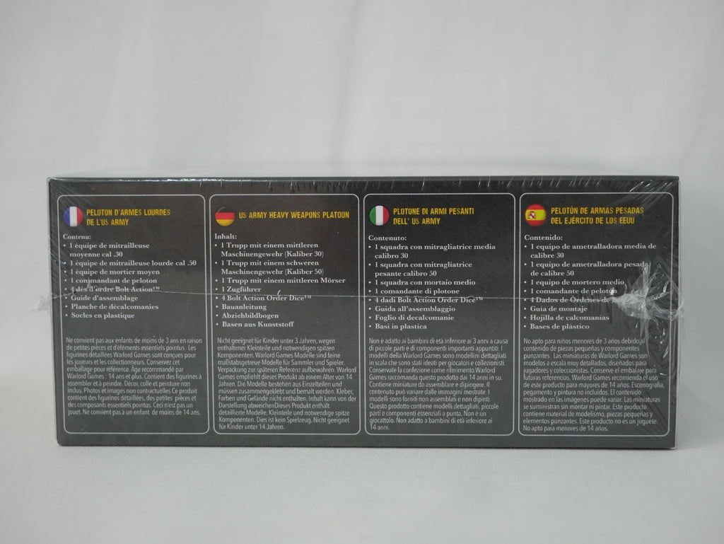 Warlord Games Bolt Action 1:56 Scale US Army Heavy Weapons Platoon - 402013055