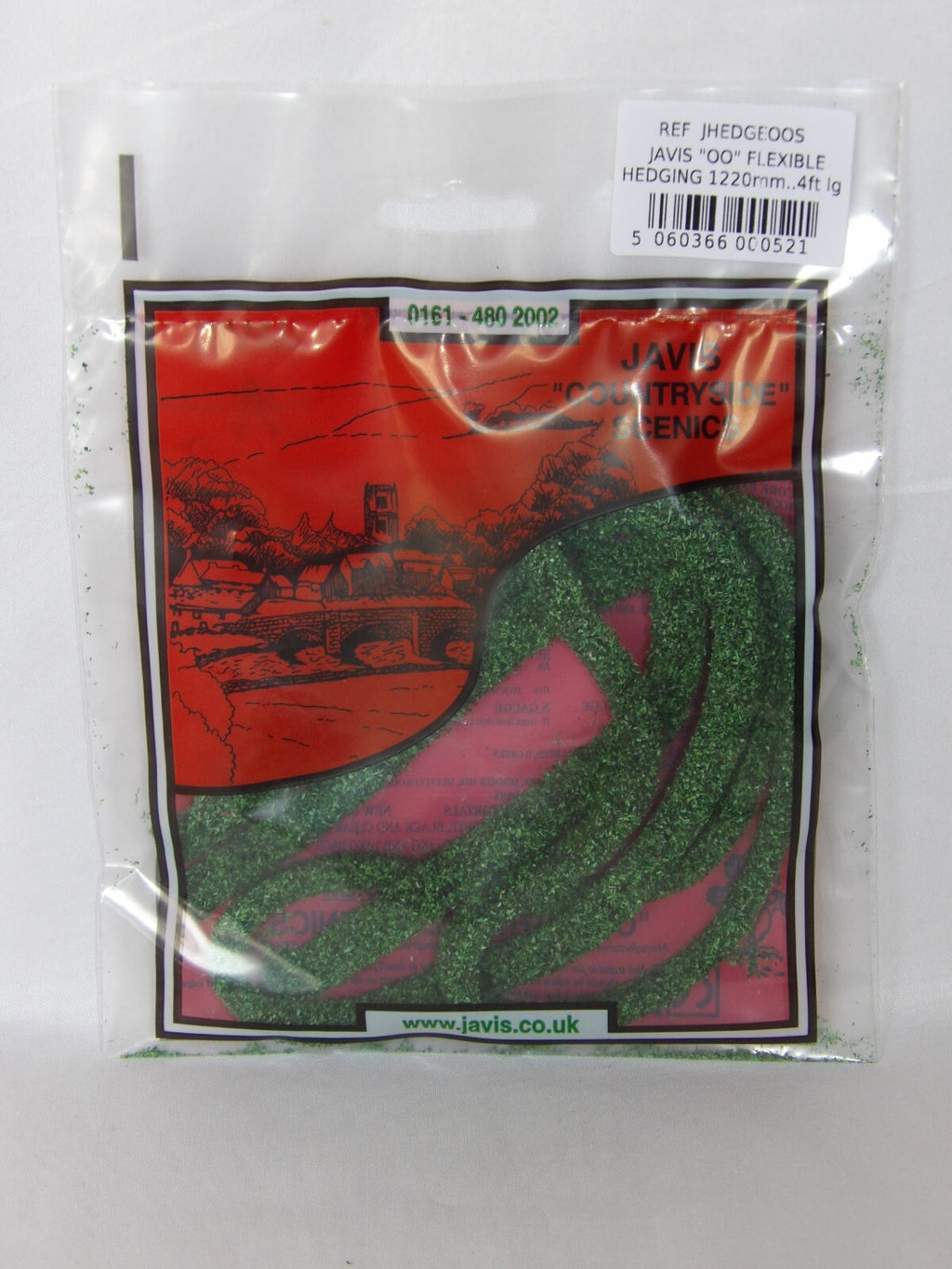 Javis "Countryside" Scenics "OO" Flexible Hedgeing 1220mm (4ft Long) - JHEDGEOOS