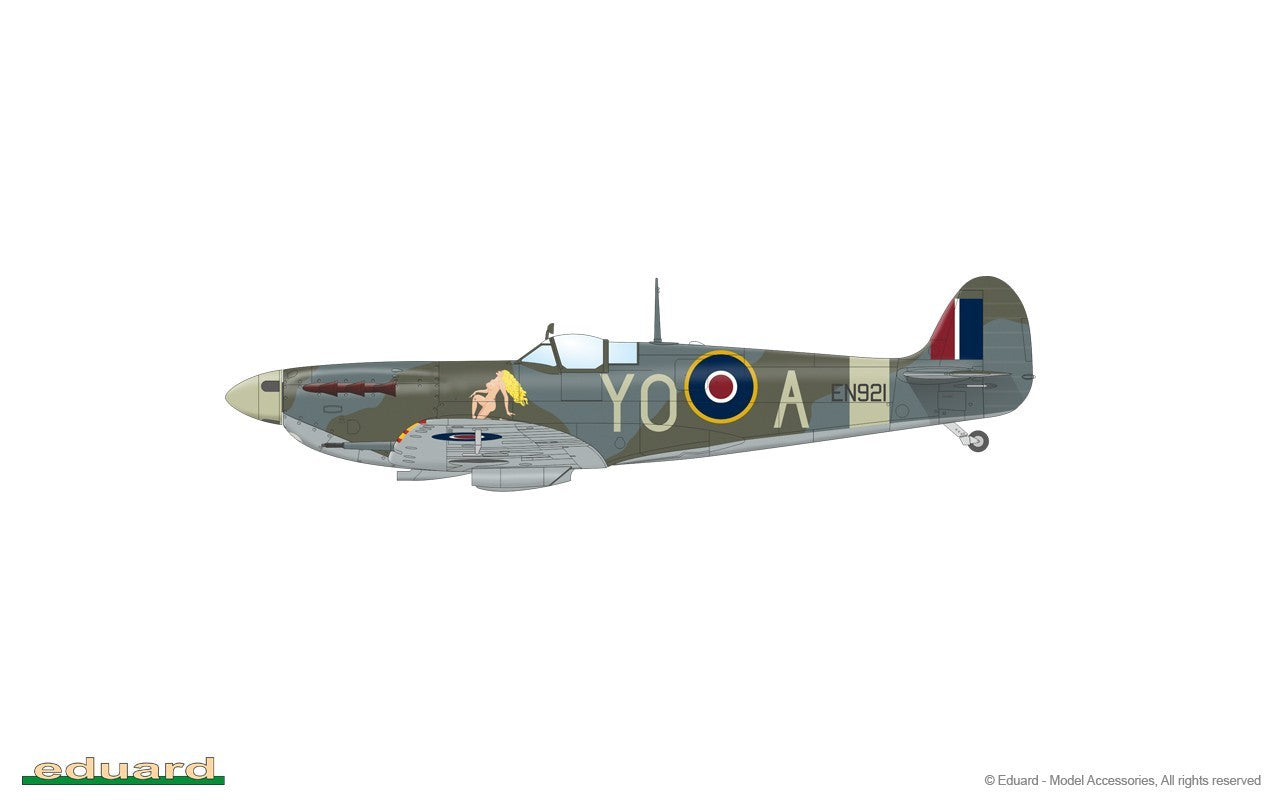 Eduard 1:48 Scale Spitfire Story The Sweep Dual Combo Limited Edition Set 11153