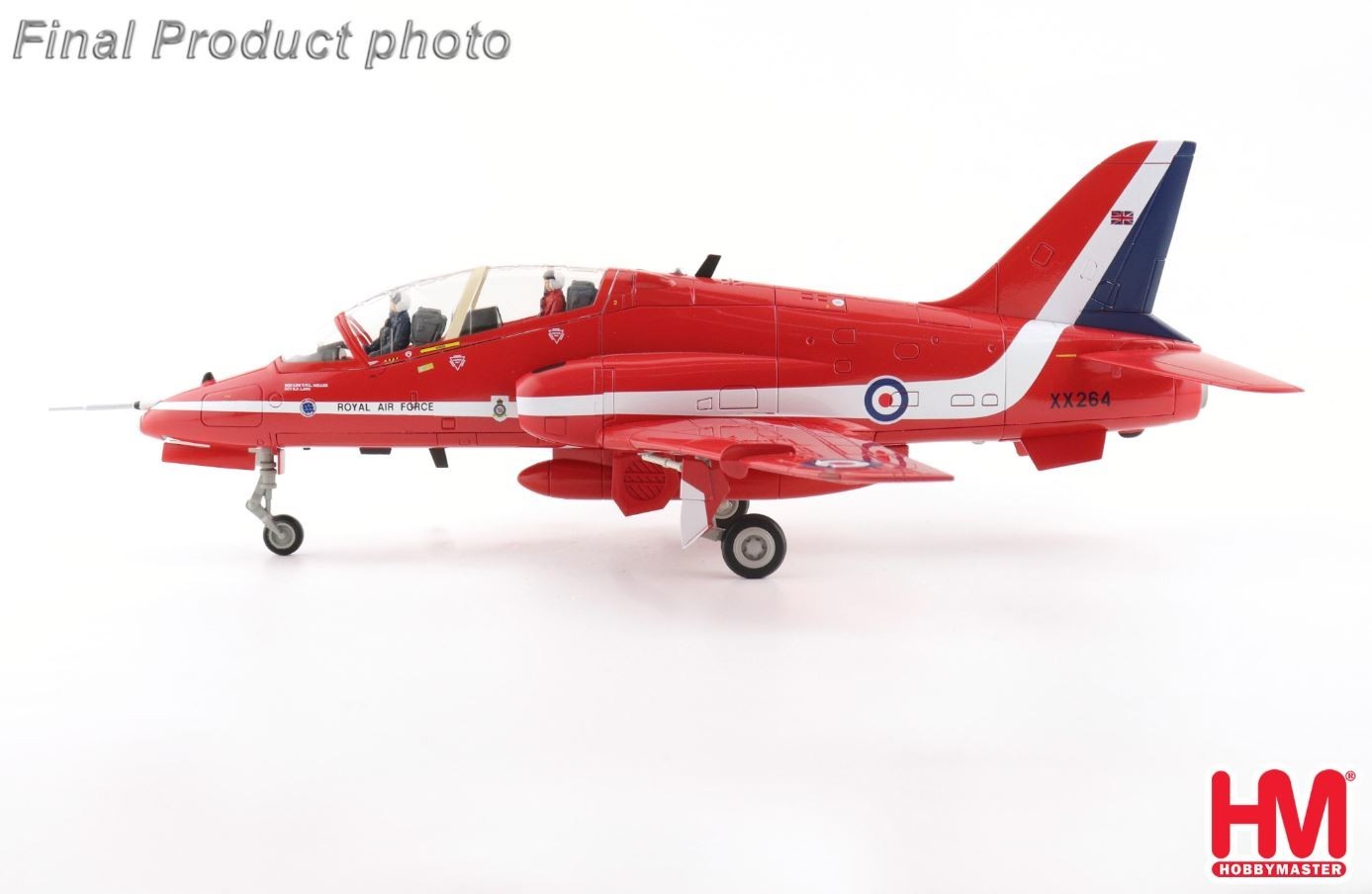 Hobby Master 1/48 RAF Hawk T.1A XX264, Red Arrows 1989 Silver Jubilee - HU1003