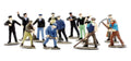 Dapol Kitmaster OO/HO Set of 38 Railway Workmen In Various Poses & Actions C002