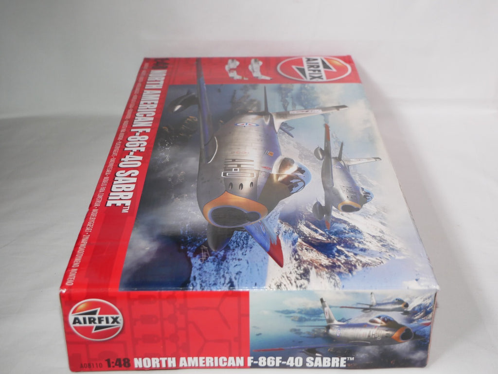 Airfix 1:48 Scale North American F-86F-40 Sabre Model Kit Skill Level 2 - A08110