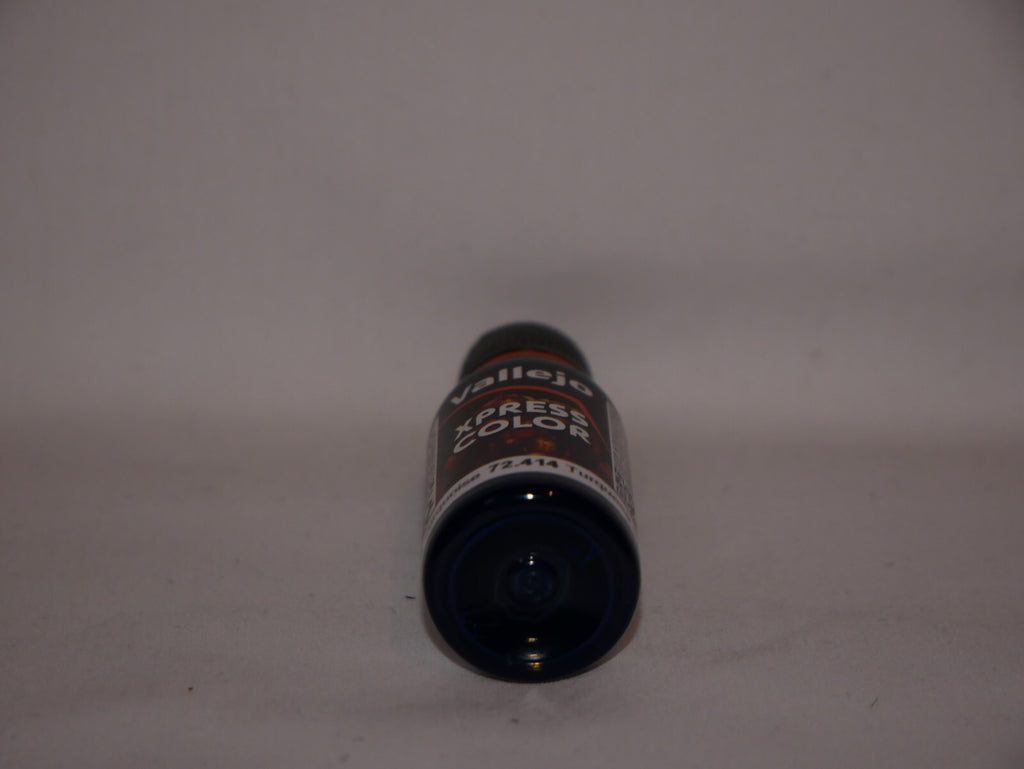 Vallejo Xpress Color Acrylics Caribbean Turquoise 18ml Dropper Bottle - 72.414