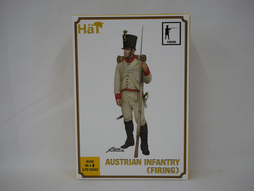 Hat Industrie 1:72 Scale Napoleonic Austrians Infantry (Firing) Figures - 8165