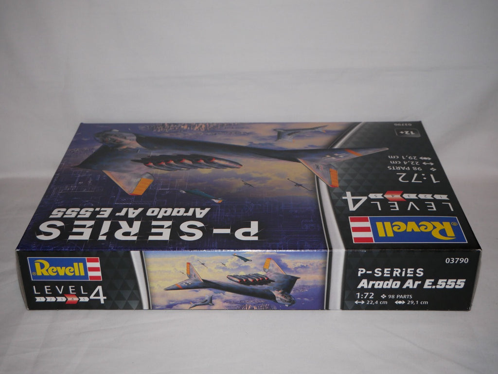 Revell 1:72 WW2 P-Series Arado Ar E.555 Model Aircraft Kit Skill Level 4 - 03790