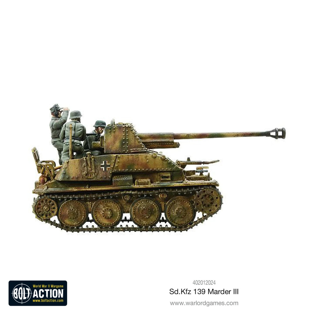 Warlord Games Bolt Action 1:56 Scale WWII German SD.FFZ 139 Marder III - 402012024