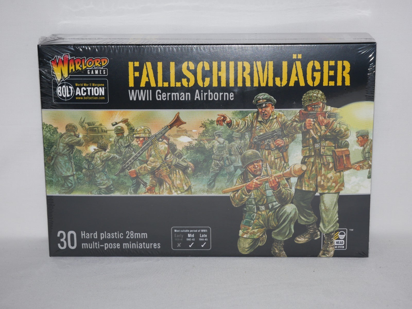 Warlord Games Bolt Action 1:56 Fallschirmjager WWII German Airborne - WGB-FJ-02