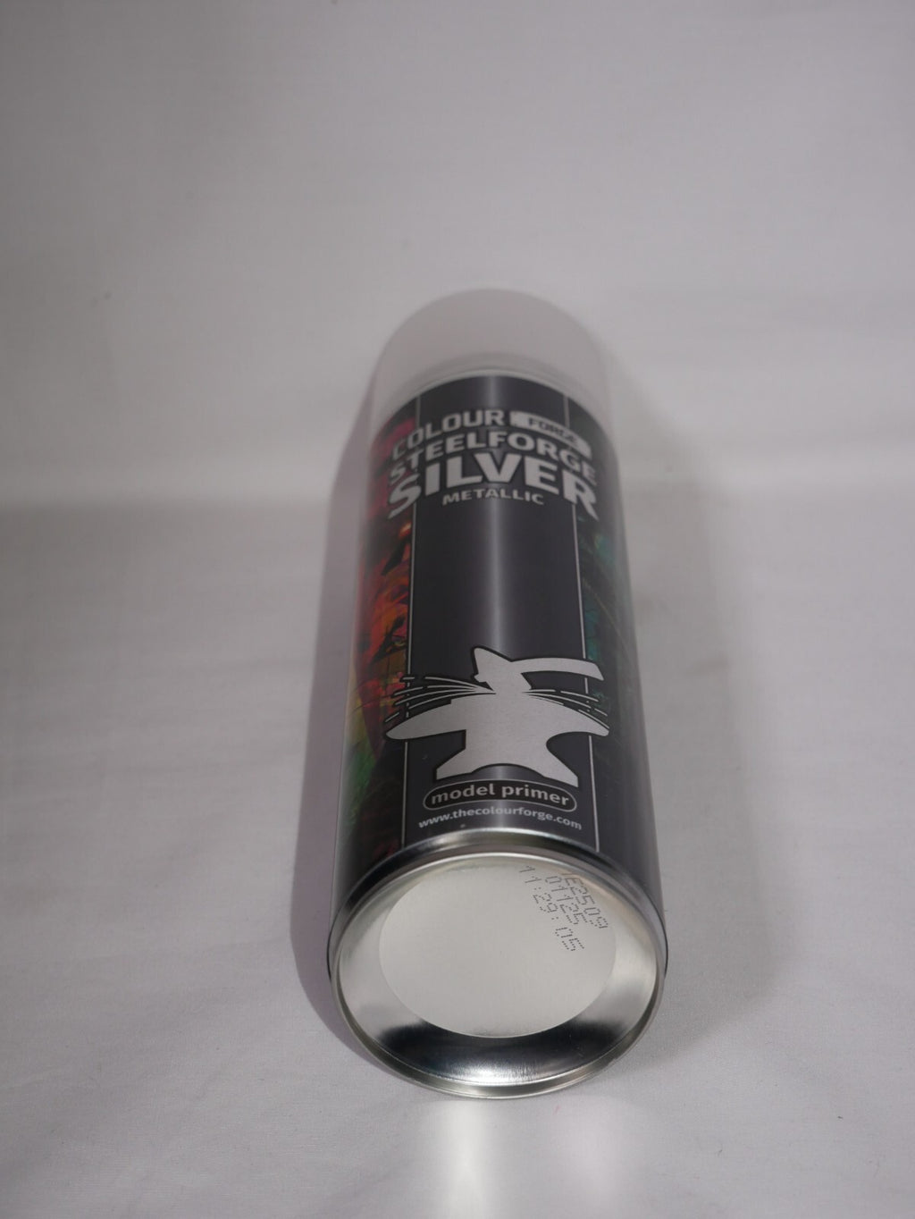 The Colour Forge Steelforge Silver Metallic Model Primer 500ml Aerosol Spray Can