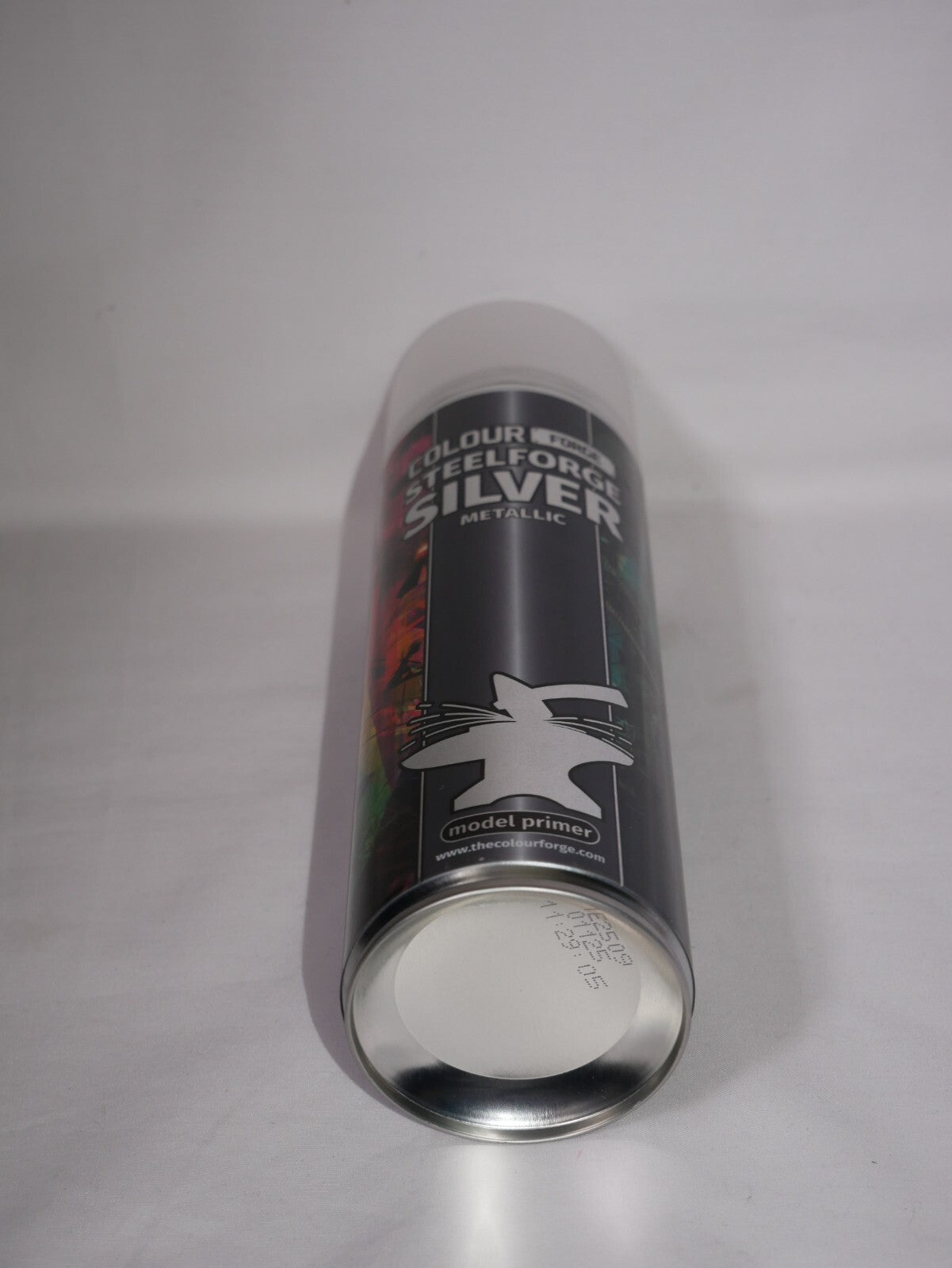 The Colour Forge Steelforge Silver Metallic Model Primer 500ml Aerosol Spray Can