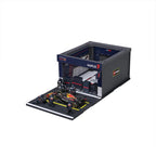 Burago 1:43 Scale Oracle Redbull Racing Formula One Team Pit Pass Diorma Playset - #18-38459V