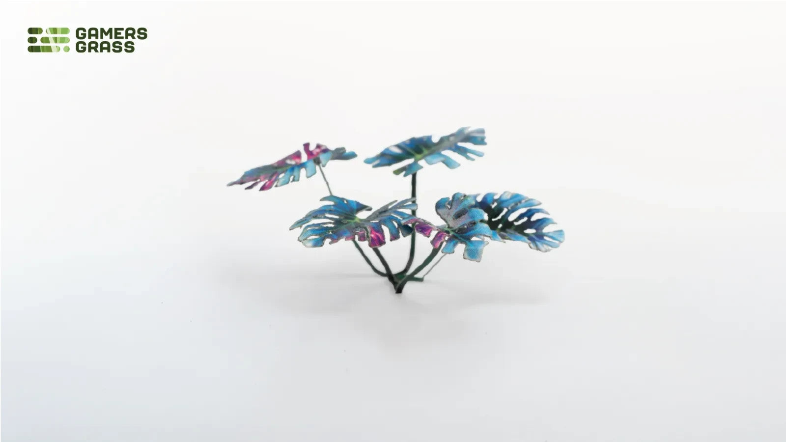 Gamers Grass Full Color Laser Cut Plants Alien Monstera (47) Per Pack - GGLP-AM