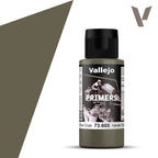 Vallejo Polyurethane Surface Primers US Olive Drab 60ml/2.02 fl oz Bottle 73.608