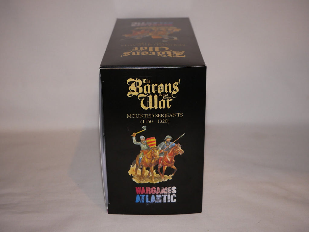 Wargames Atlantic The Barons' War 28mm Mounted Serjeants (1150-1320) - WAAAC005