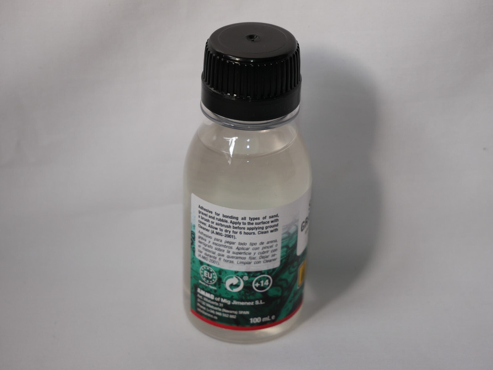 Ammo By Mig Jimenez Sand & Gravel Glue Adhesive 100ml Plastic Bottle A.MIG-2012