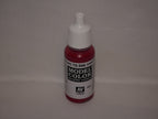 Vallejo Model Color Dark Red Acrylic 17ml/0.57 fl oz Dropper Bottle 70.946