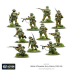 Warlord Games Bolt Action 1:56 WWII British & Canadian Army Infantry - 402011020